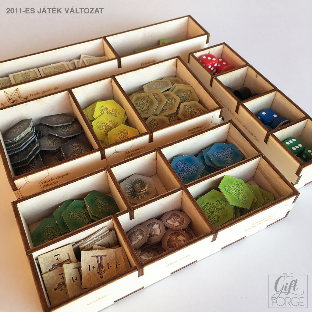 Társasjáték rendező a The Castles of Burgundyhoz