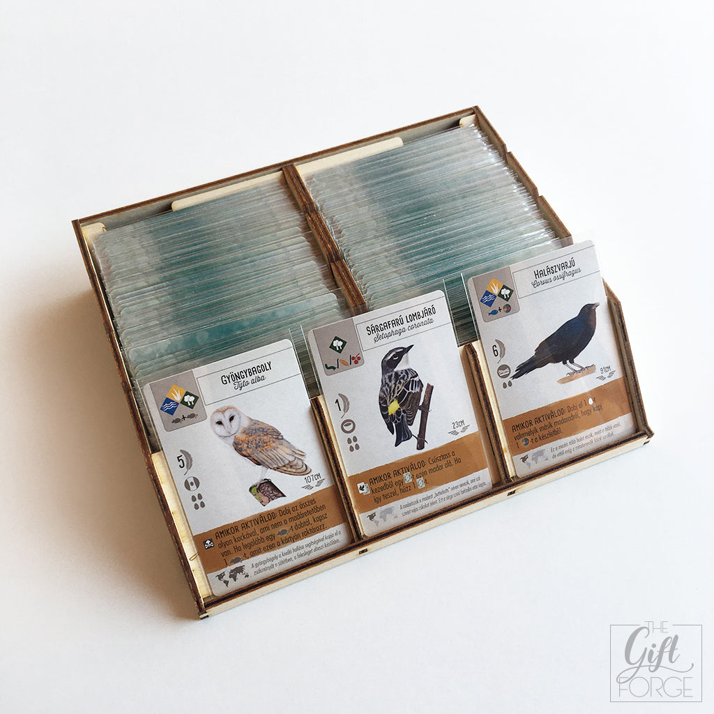 Társasjáték rendező a Fesztáv alapjáték + Európai madarak kiegészítőhöz