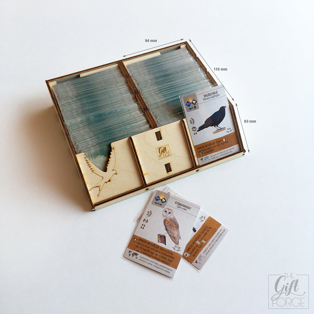 Társasjáték rendező a Fesztáv alapjáték + Európai madarak kiegészítőhöz