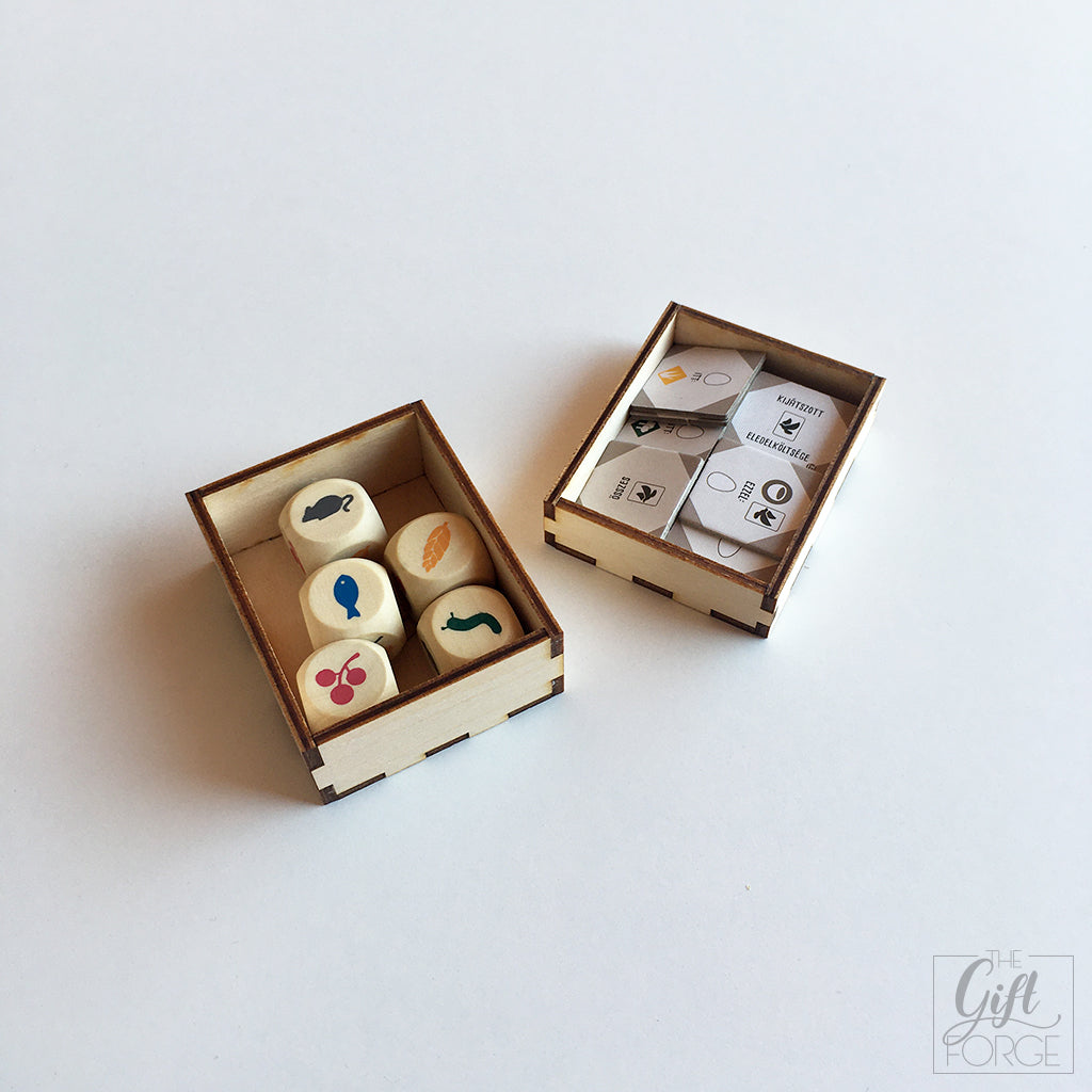 Társasjáték rendező a Fesztáv alapjáték + Európai madarak kiegészítőhöz