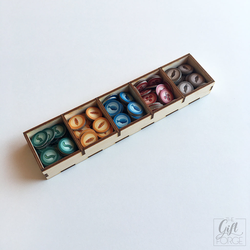 Társasjáték rendező a Fesztáv alapjáték + Európai madarak kiegészítőhöz