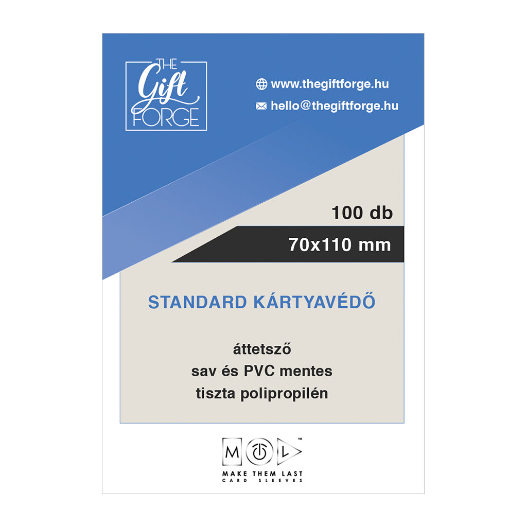 70x110 mm standard kártyavédő - MTL