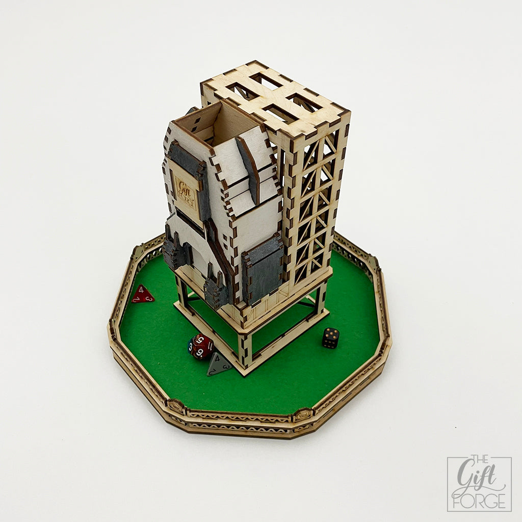 Űrhajó kockatorony-tálca