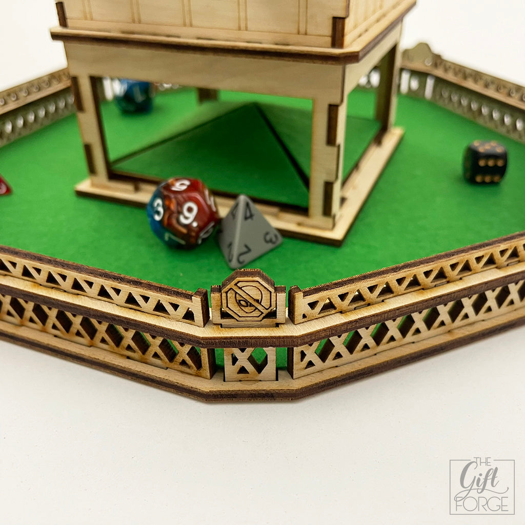 Űrhajó kockatorony-tálca