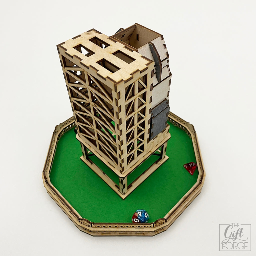 Űrhajó kockatorony-tálca