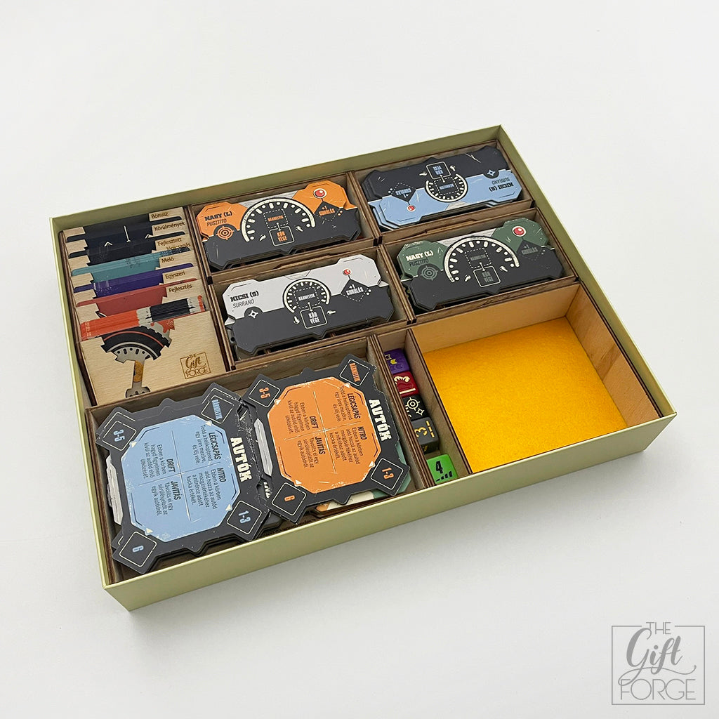 Társasjáték rendező a Thunder Road: Vendettához