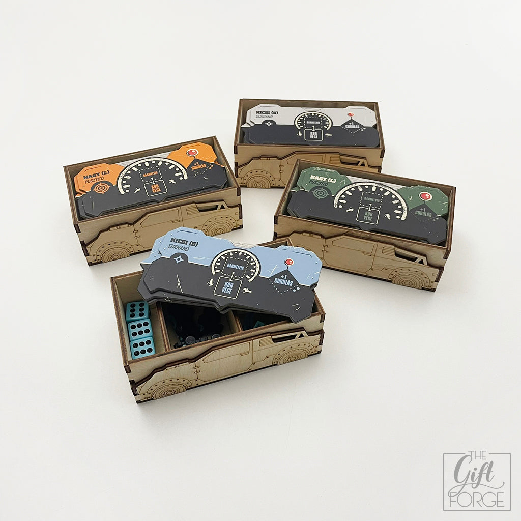 Társasjáték rendező a Thunder Road: Vendettához