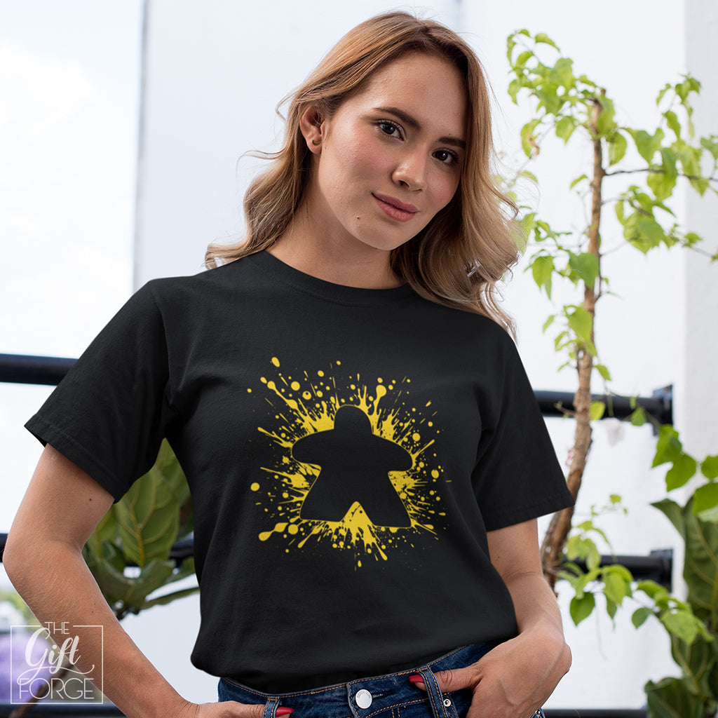 Sárga meeple póló