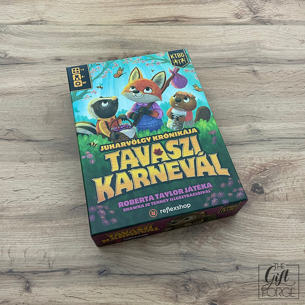 Tavaszi karnevál + 3D nyomtatott társasjáték rendező + kártyavédő (műhelyvásár)