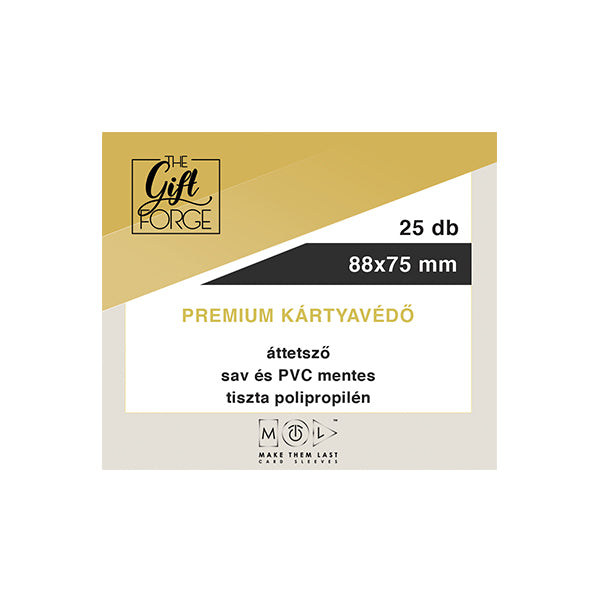 88x75 mm premium kártyavédő - MTL